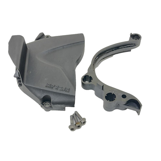 2009 - 2014 YAMAHA YZF R1 SPROCKET COVER PLASTIC PANEL TRIM BOLTS SET STOCK