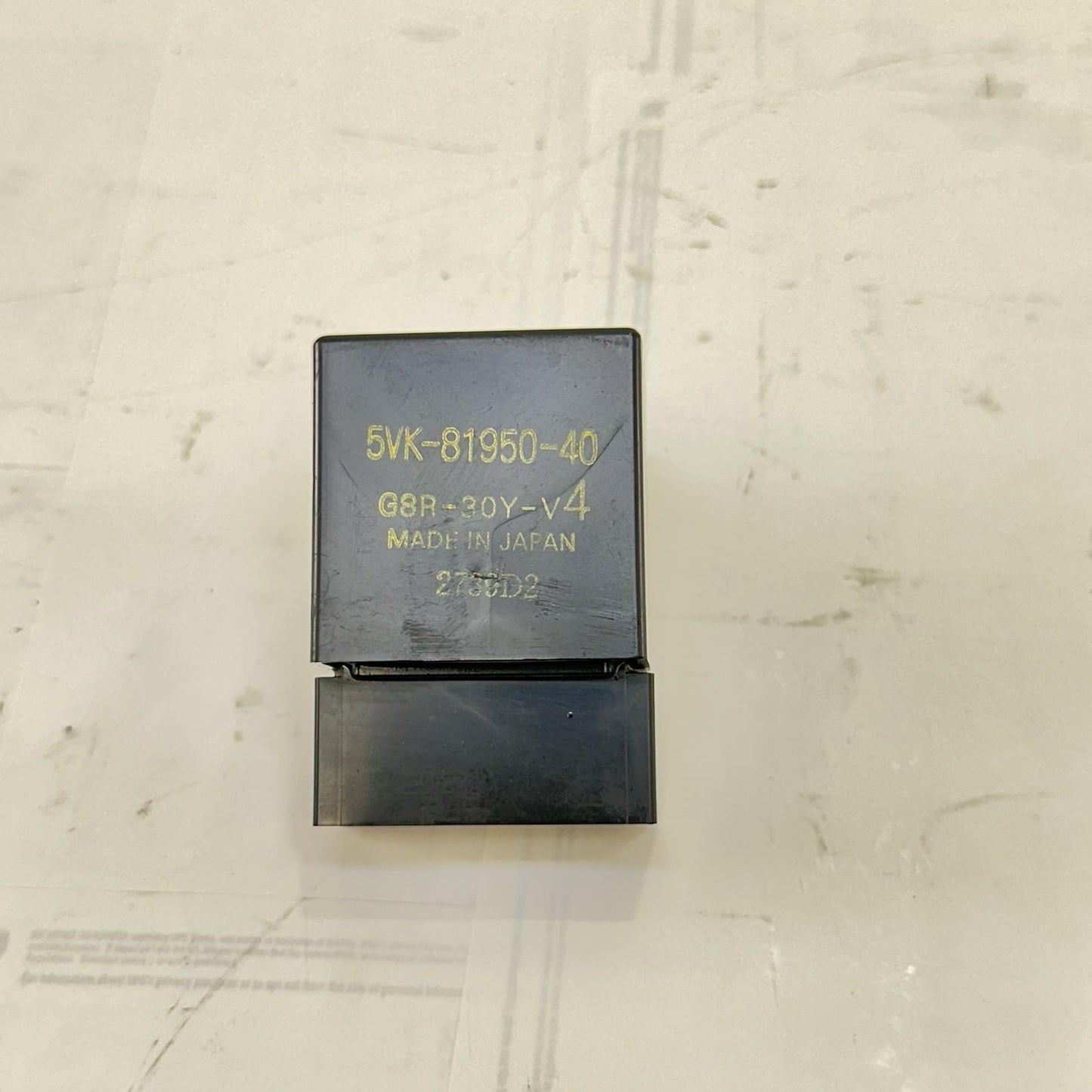 2009 - 2014 YAMAHA YZF R1 FUEL PUMP RELAY GAS PETROL SENDING SWITCH STOCK