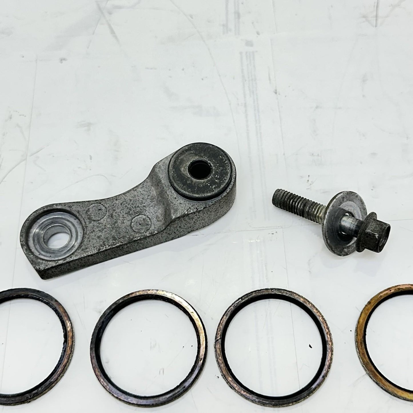 2009 - 2014 YAMAHA YZF R1 EXHAUST HEADER MANIFOLD MOUNTING HARDWARE NUTS SET