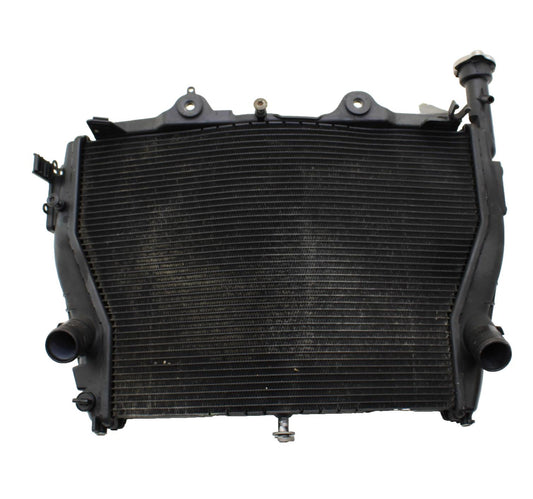 2010 - 2014 BMW S1000RR RADIATOR STRAIGHT ENGINE COOLER SYSTEM STOCK BLACK