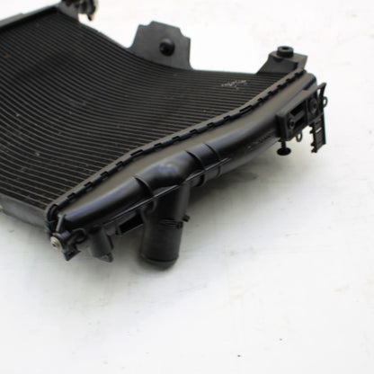 2010 - 2014 BMW S1000RR RADIATOR STRAIGHT ENGINE COOLER SYSTEM STOCK BLACK