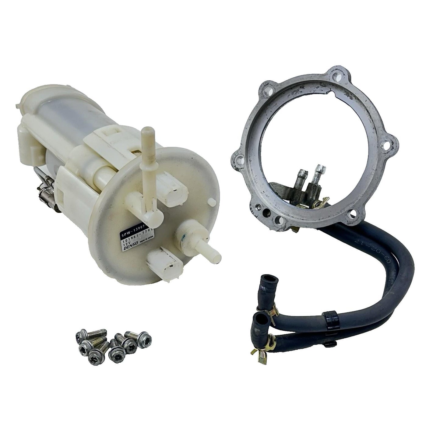 2009 - 2014 YAMAHA YZF R1 FUEL PUMP GAS PETROL SENDING UNIT BOLTS LINES HOSES