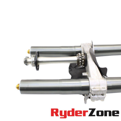 2022 2023 SUZUKI HAYABUSA FORKS FRONT SUSPENSION TUBE TRIPLE TREE * BENT *