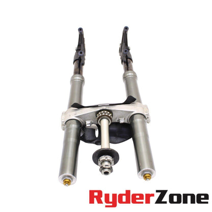 2022 2023 SUZUKI HAYABUSA FORKS FRONT SUSPENSION TUBE TRIPLE TREE * BENT *