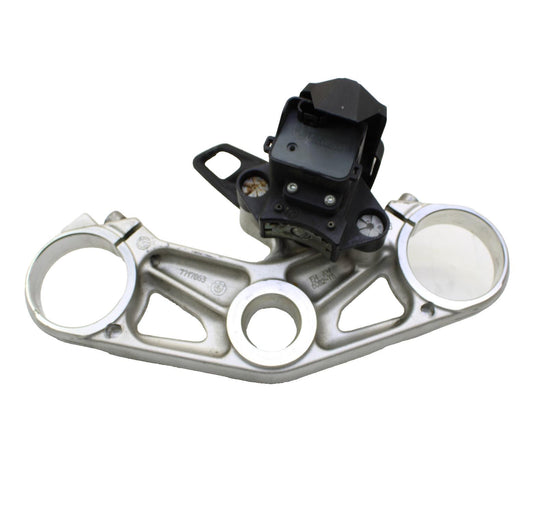 2010 - 2014 BMW S1000RR TRIPLE TREE CLAMP Front Forks Clamp Lower Stem SILVER