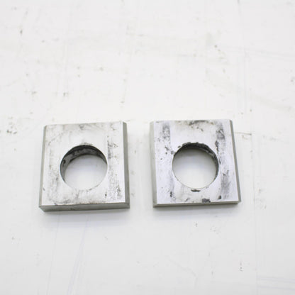 2010 - 2014 BMW S1000RR REAR AXLE WHEEL BOLT BLOCK SPACER PIVOT STRAIGHT SILVER