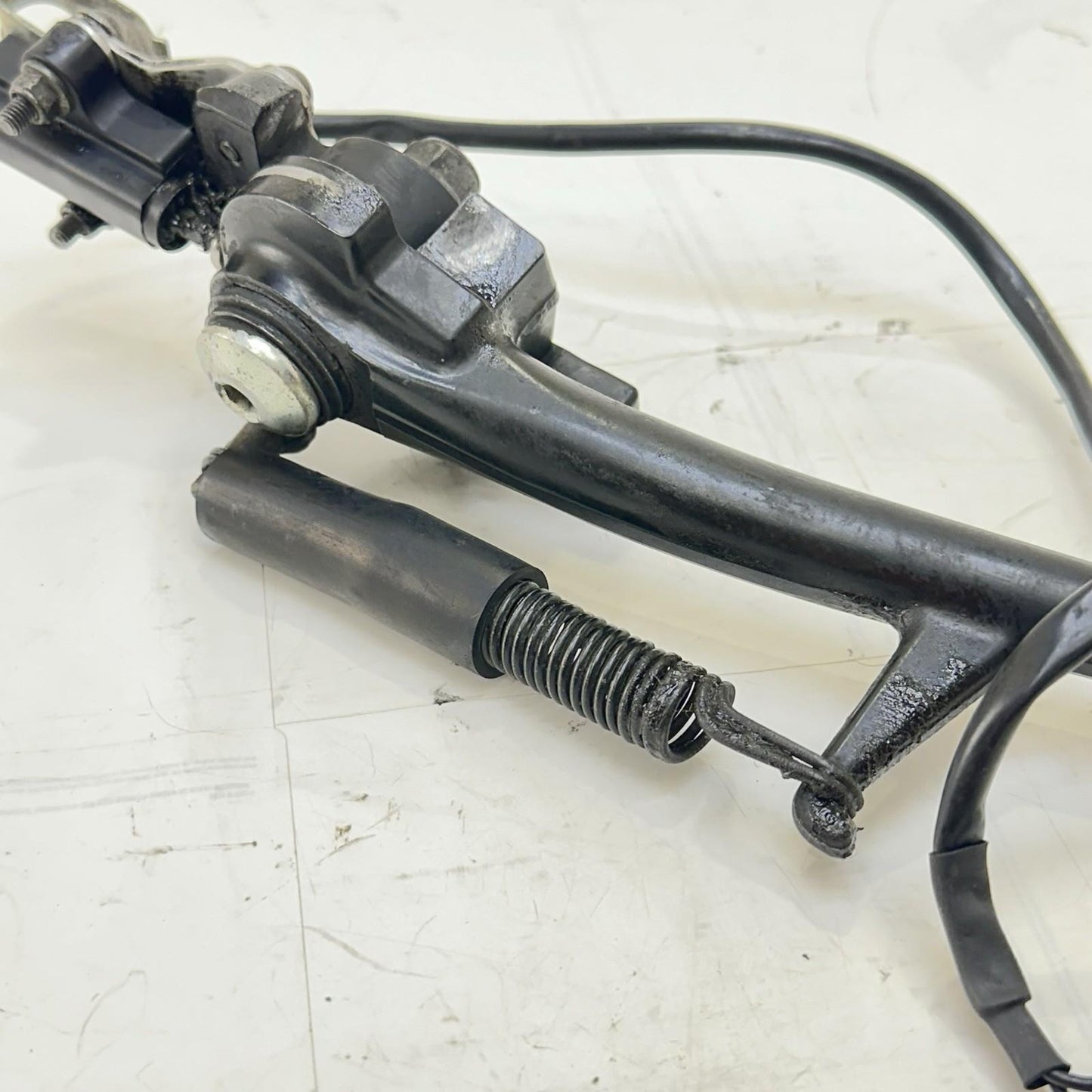 2009 - 2014 YAMAHA YZF R1 KICKSTAND SIDE LEG PROP SENSOR SWITCH SPRING BLACK