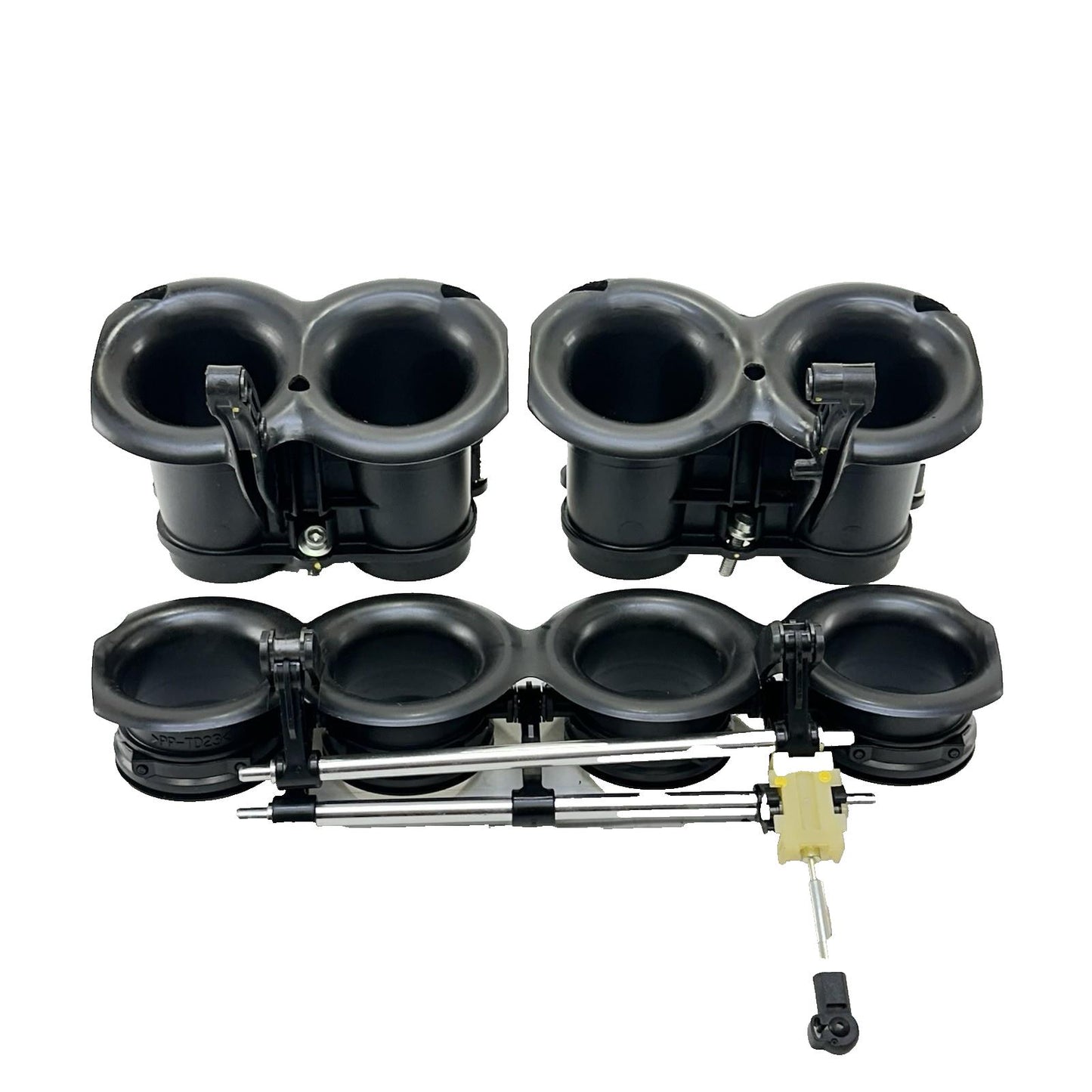 2009 - 2014 YAMAHA YZF R1 VELOCITY STACKS AIR BOX INTAKE SET STOCK