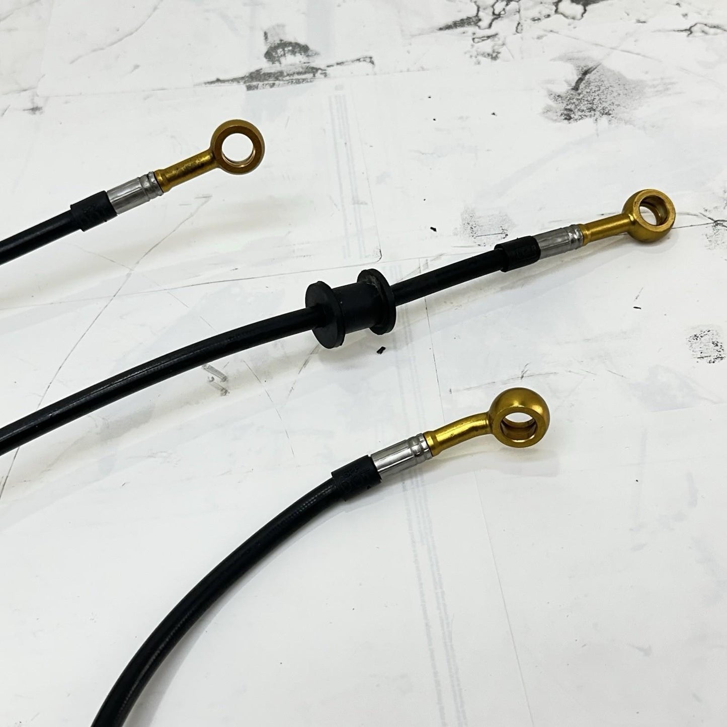 2009 - 2014 YAMAHA YZF R1 BRAKE LINES CALIPER HOSES PIPES FRONT REAR SET STOCK