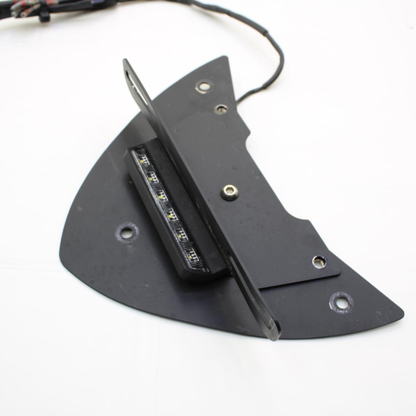 2009 - 2014 BMW S1000RR REAR LICENSE PLATE BRACKET WIRING BLACK STOCK