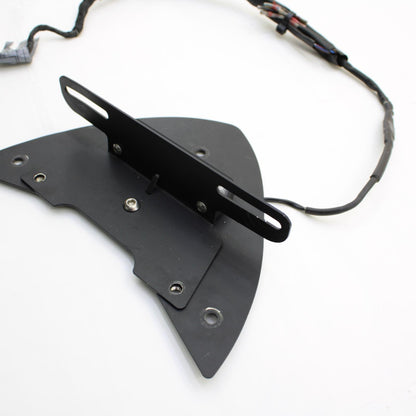 2009 - 2014 BMW S1000RR REAR LICENSE PLATE BRACKET WIRING BLACK STOCK