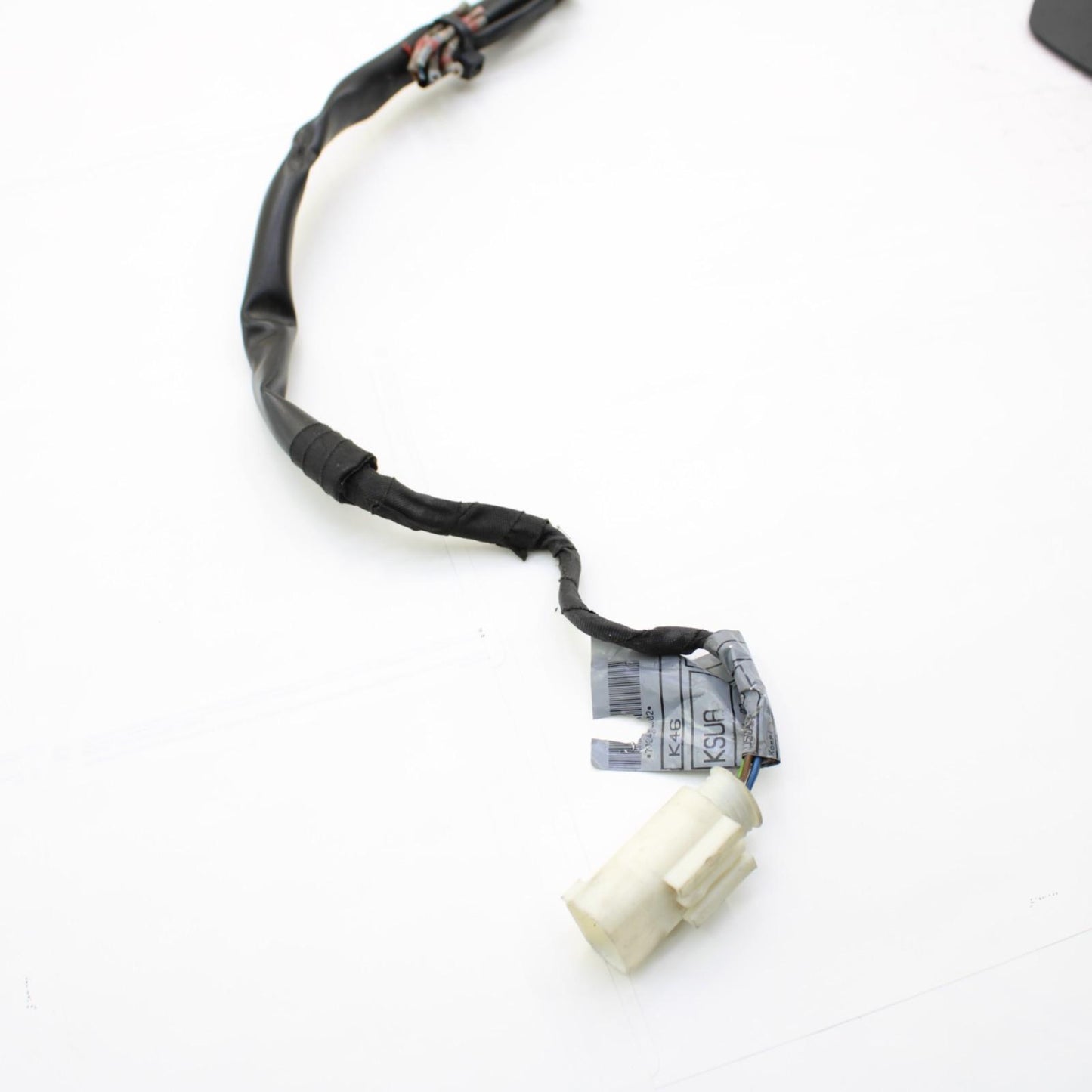 2009 - 2014 BMW S1000RR REAR LICENSE PLATE BRACKET WIRING BLACK STOCK