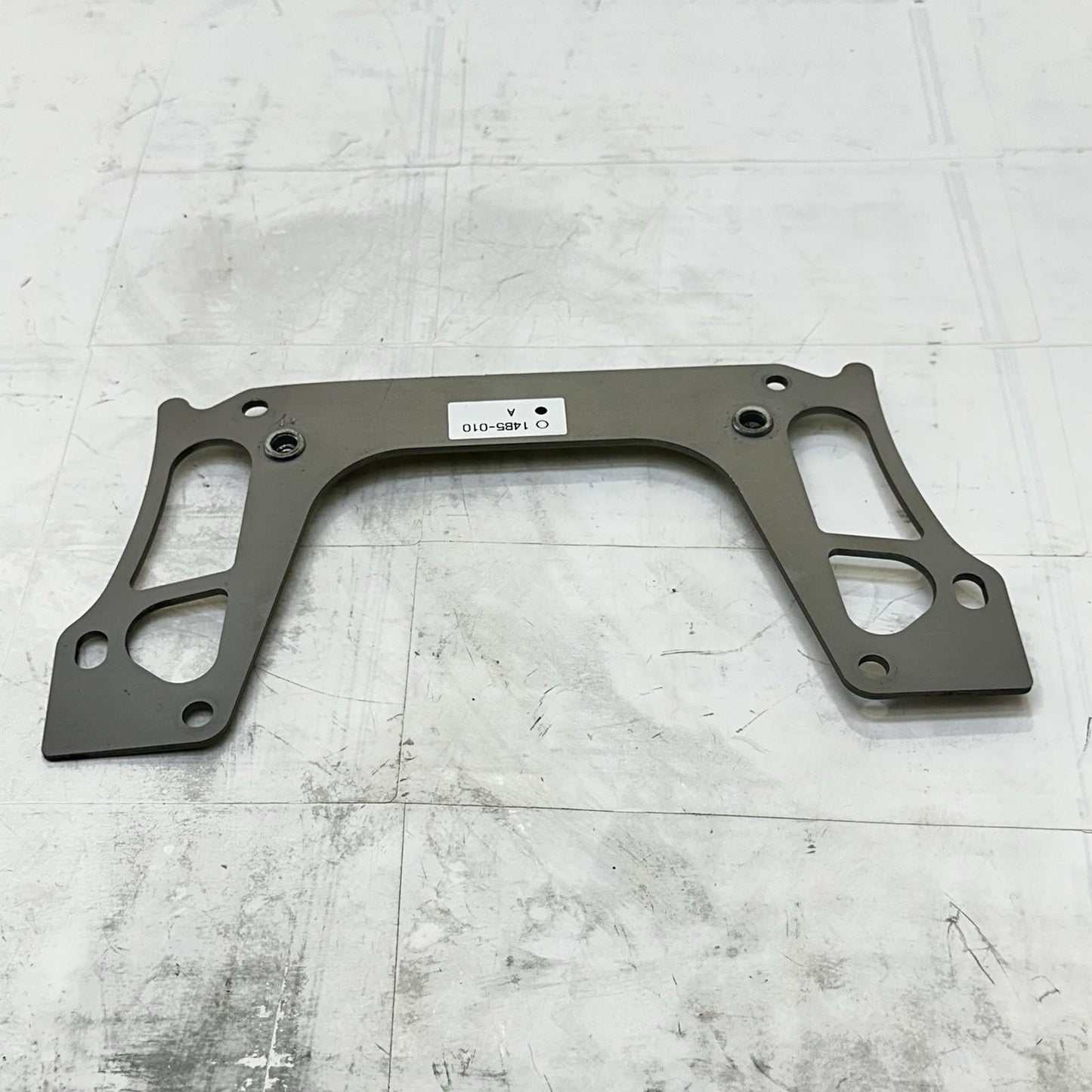 2009 - 2014 YAMAHA YZF R1 SUBFRAME SEAT MOUNT BRACKET REAR BACK SILVER STOCK