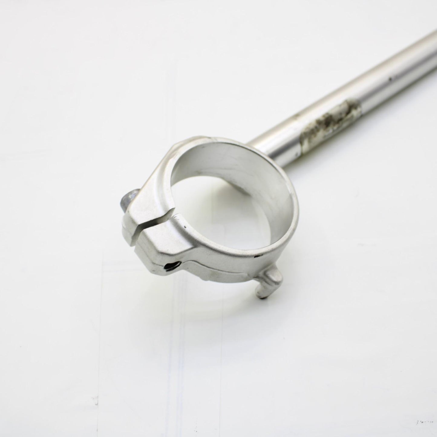 2009 - 2014 BMW S1000RR RIGHT CLIP ON HANDLE BAR STRAIGHT SILVER STOCK