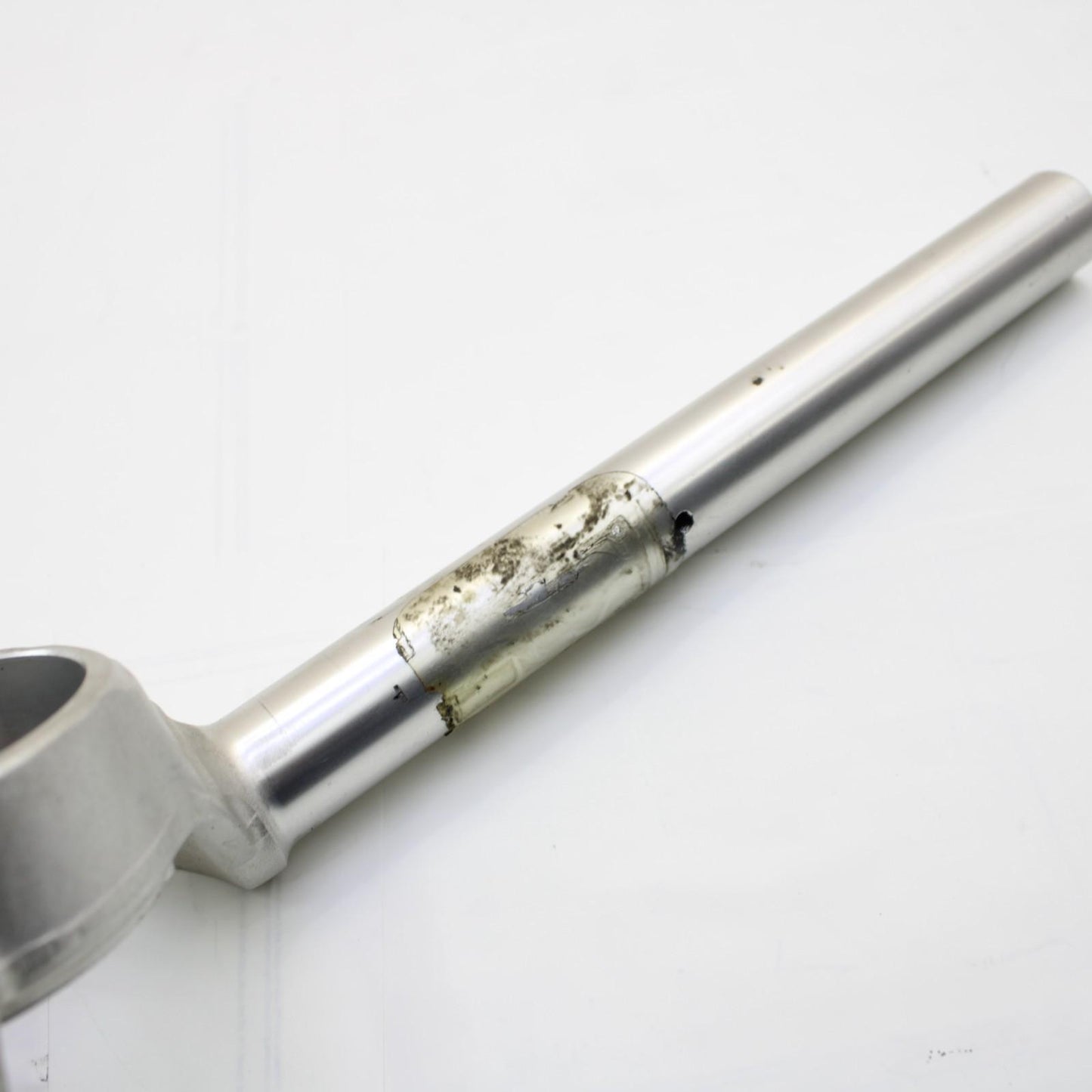 2009 - 2014 BMW S1000RR RIGHT CLIP ON HANDLE BAR STRAIGHT SILVER STOCK