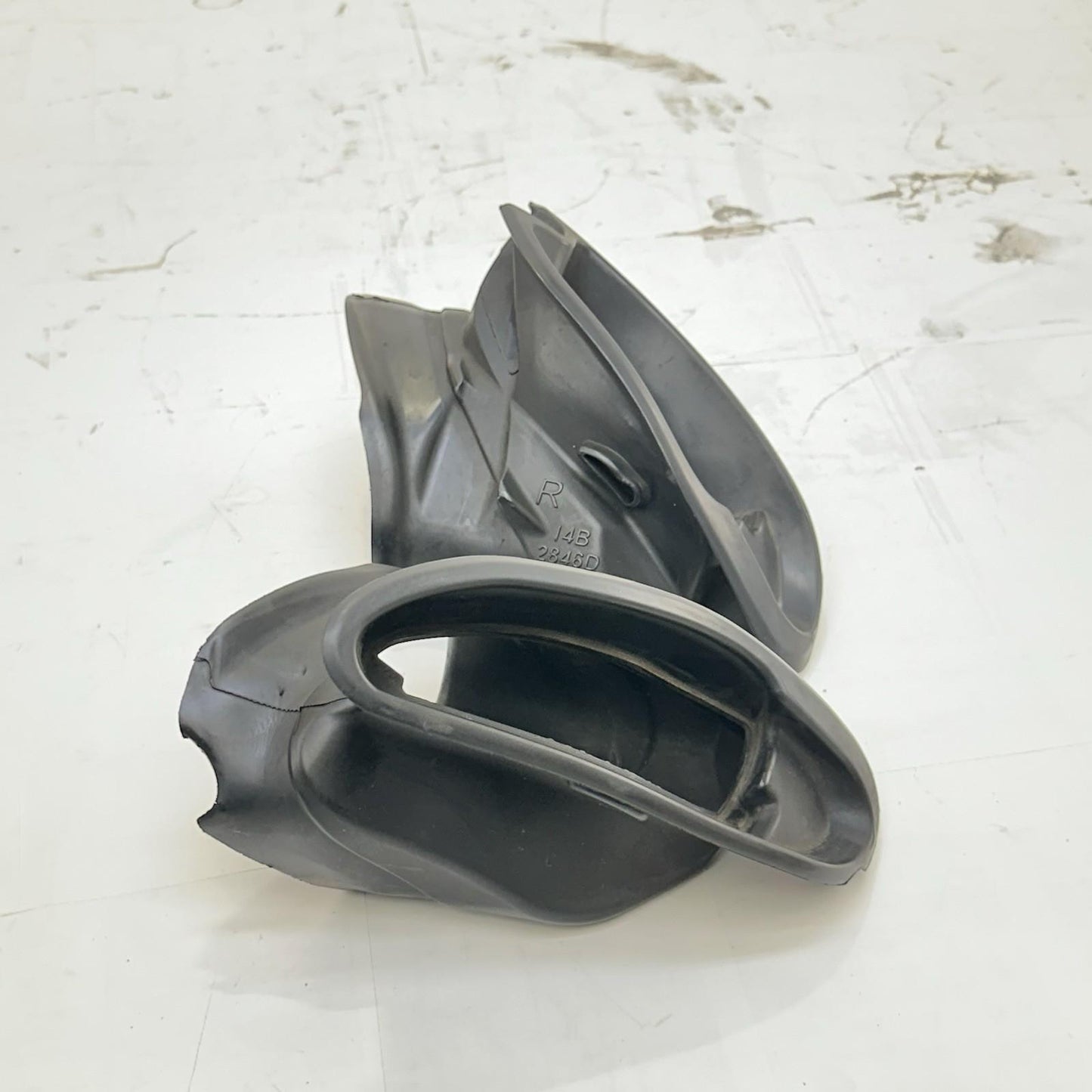 2009 - 2014 YAMAHA YZF R1 RAM INLET DUCT SIDE LEFT RIGHT AIR INTAKE SET STOCK