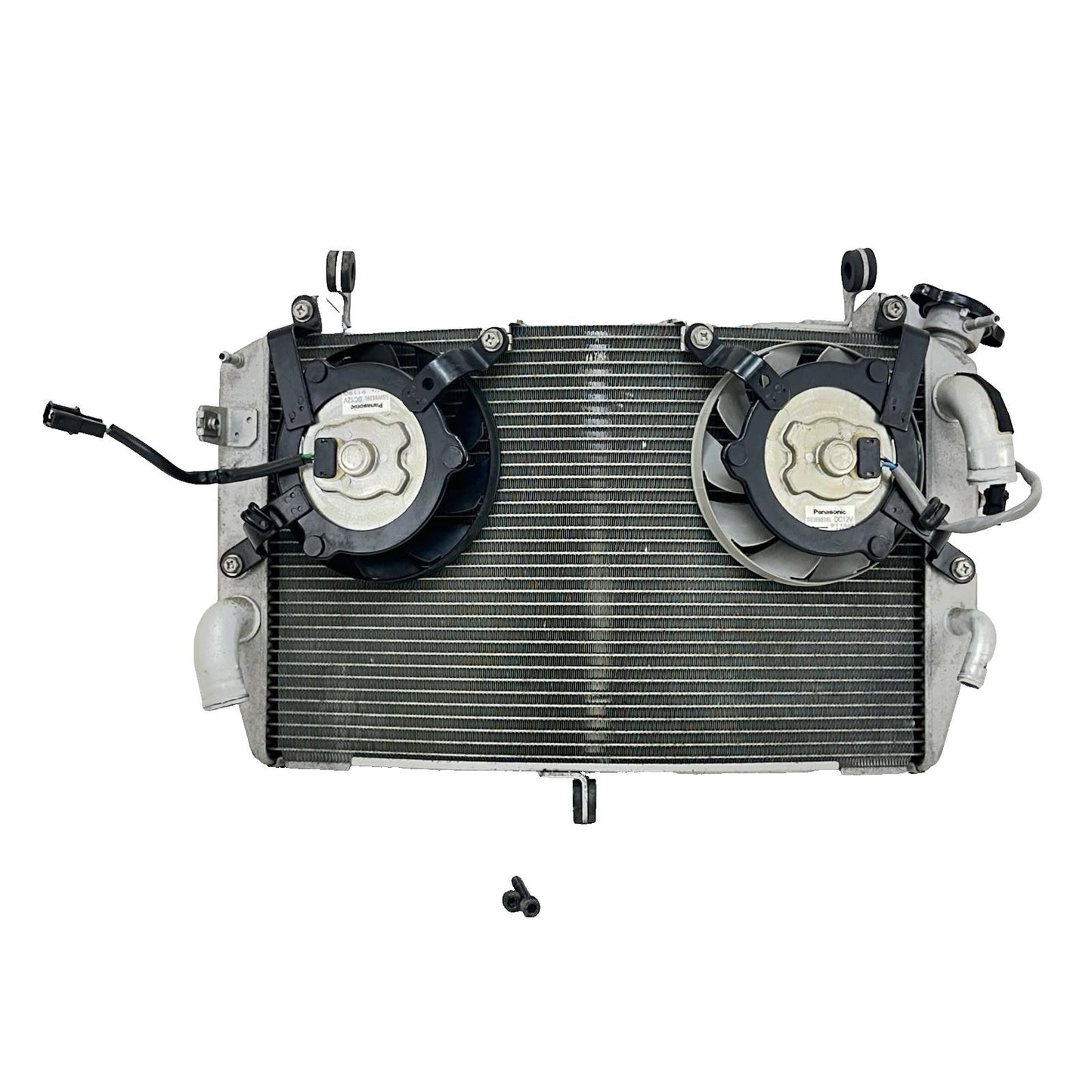 2009 - 2014 YAMAHA YZF R1 RADIATOR COOLING FANS ENGINE MOTOR COOLER SET STOCK