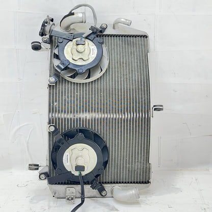 2009 - 2014 YAMAHA YZF R1 RADIATOR COOLING FANS ENGINE MOTOR COOLER SET STOCK