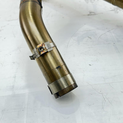 2009 - 2014 YAMAHA YZF R1 EXHAUST MID PIPES HEADER MUFFLER DOWNPIPES STOCK