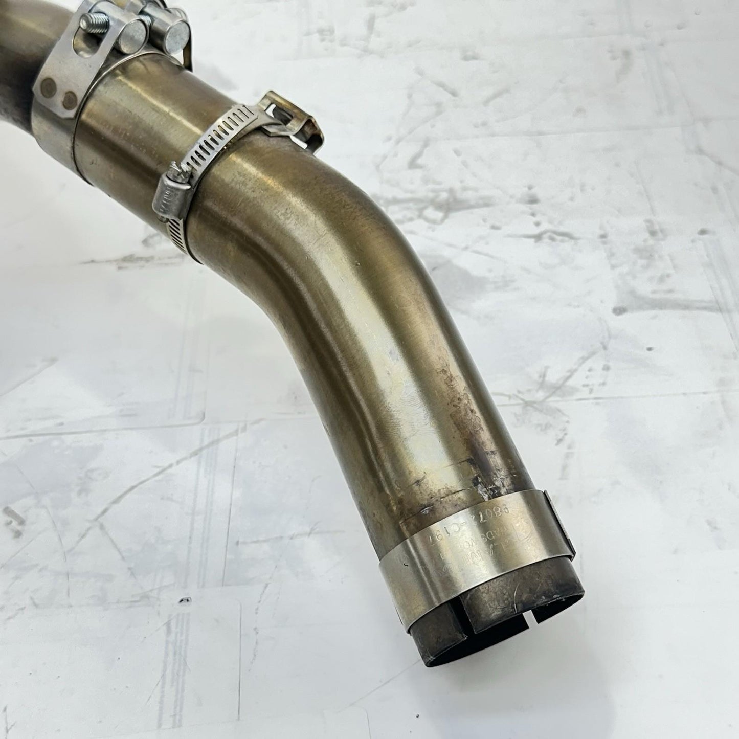 2009 - 2014 YAMAHA YZF R1 EXHAUST MID PIPES HEADER MUFFLER DOWNPIPES STOCK