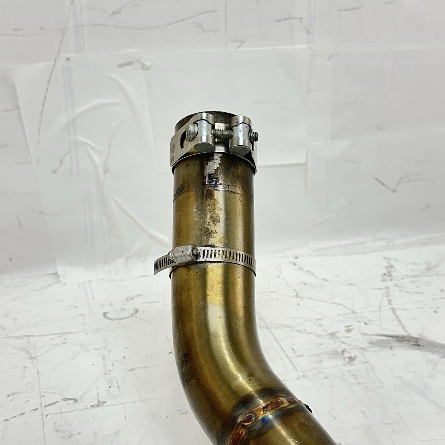 2009 - 2014 YAMAHA YZF R1 EXHAUST MID PIPES HEADER MUFFLER DOWNPIPES STOCK