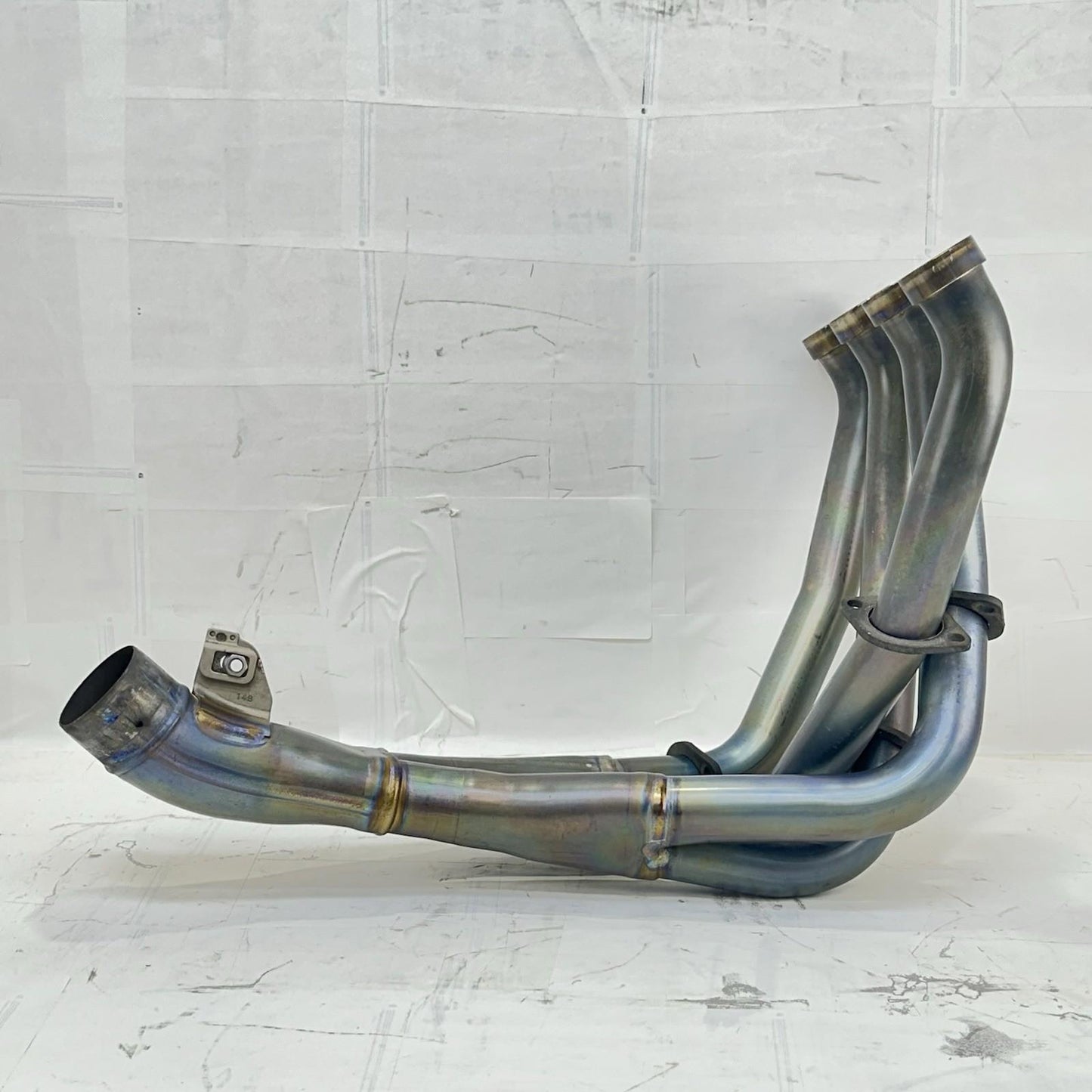 2009 - 2014 YAMAHA YZF R1 EXHAUST HEADER MANIFOLD PIPES STOCK