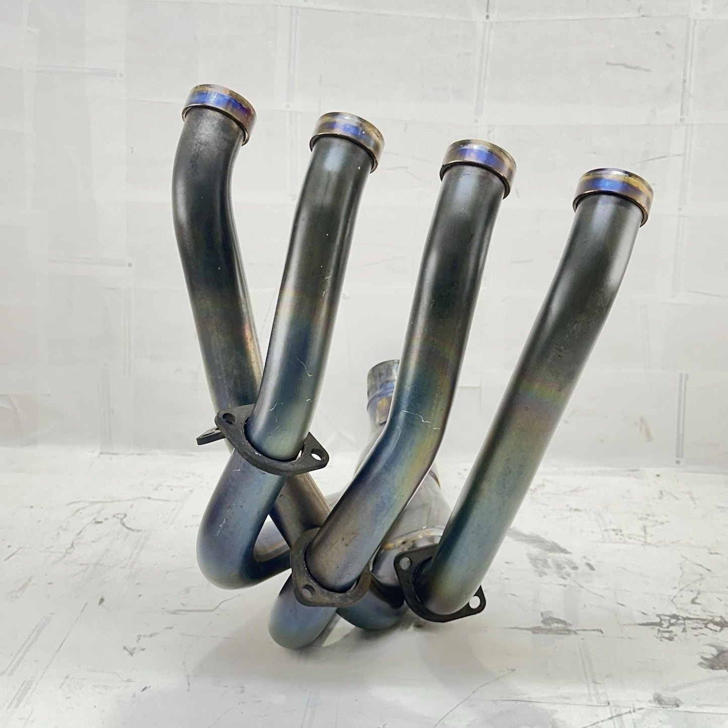 2009 - 2014 YAMAHA YZF R1 EXHAUST HEADER MANIFOLD PIPES STOCK