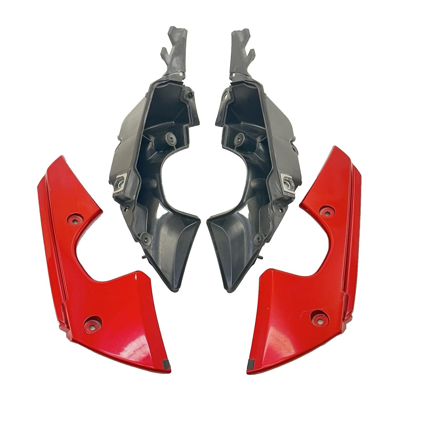 2009 - 2014 YAMAHA YZF R1 UPPER COWL COVER STORAGE LEFT RIGHT FAIRINGS RED STOCK