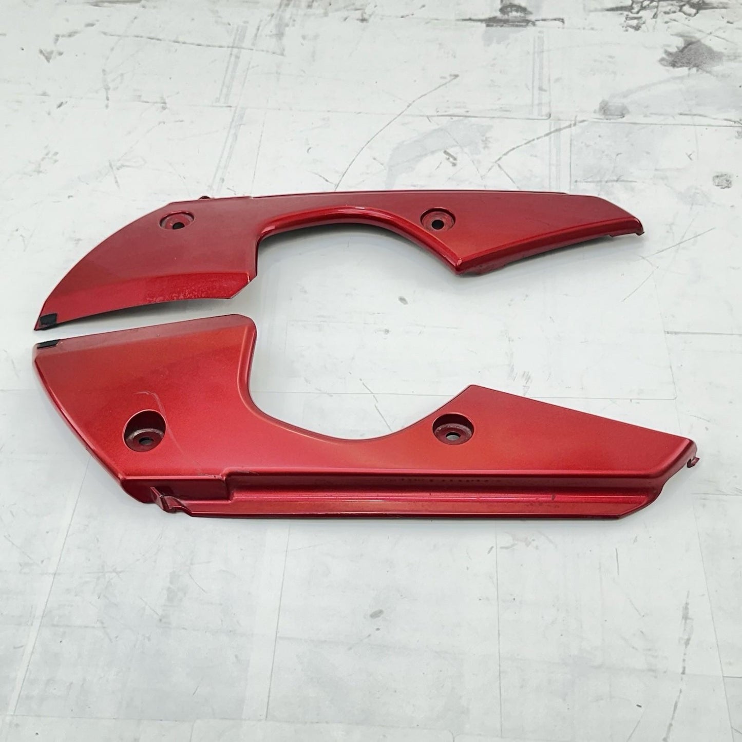 2009 - 2014 YAMAHA YZF R1 UPPER COWL COVER STORAGE LEFT RIGHT FAIRINGS RED STOCK