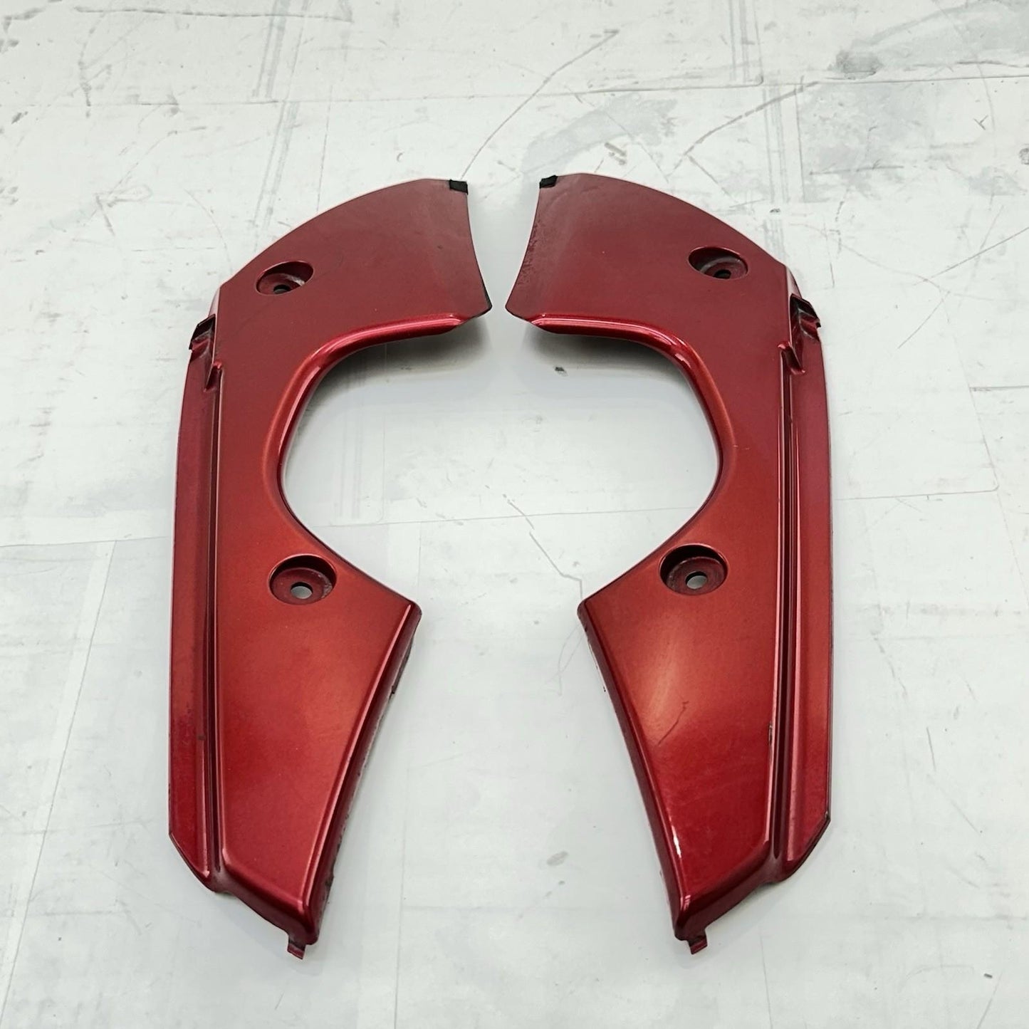2009 - 2014 YAMAHA YZF R1 UPPER COWL COVER STORAGE LEFT RIGHT FAIRINGS RED STOCK