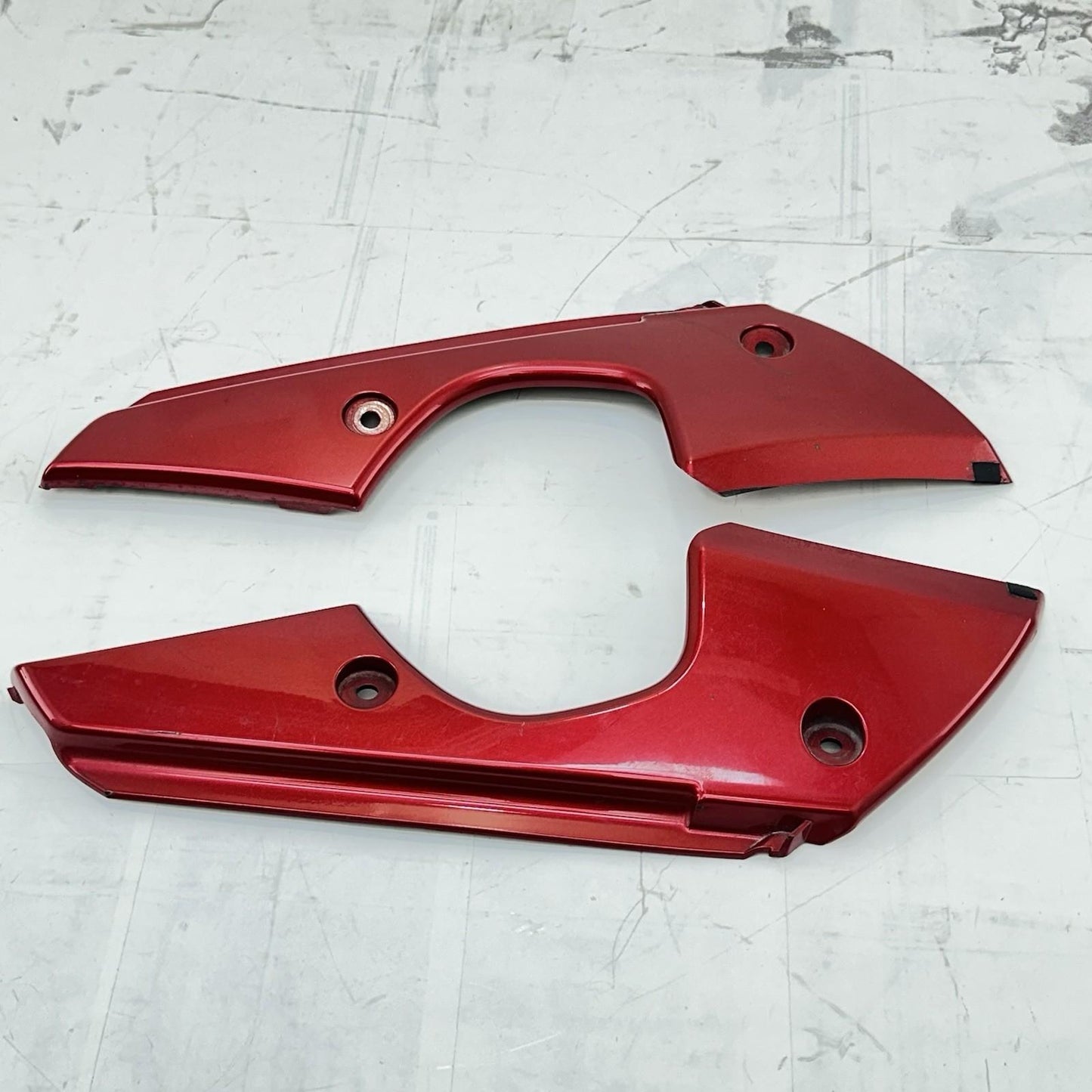 2009 - 2014 YAMAHA YZF R1 UPPER COWL COVER STORAGE LEFT RIGHT FAIRINGS RED STOCK