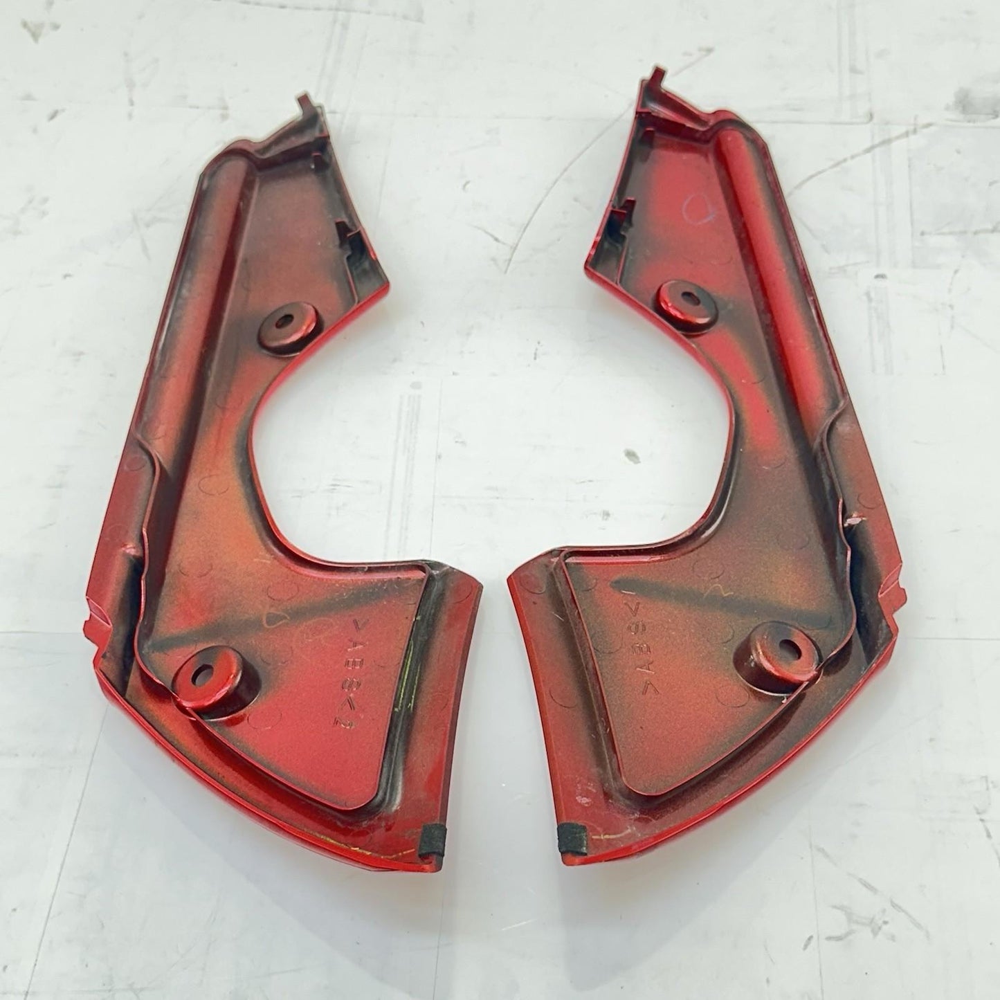 2009 - 2014 YAMAHA YZF R1 UPPER COWL COVER STORAGE LEFT RIGHT FAIRINGS RED STOCK