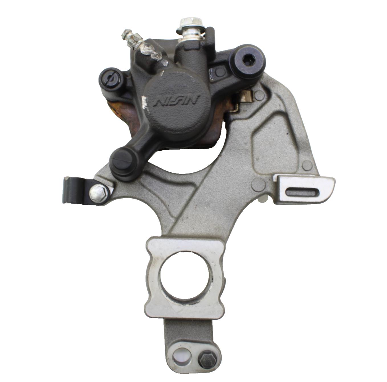 2017 - 2025 SUZUKI GSXR1000 1000R REAR BRAKE CALIPER & BACK BRACKET SILVER STOCK