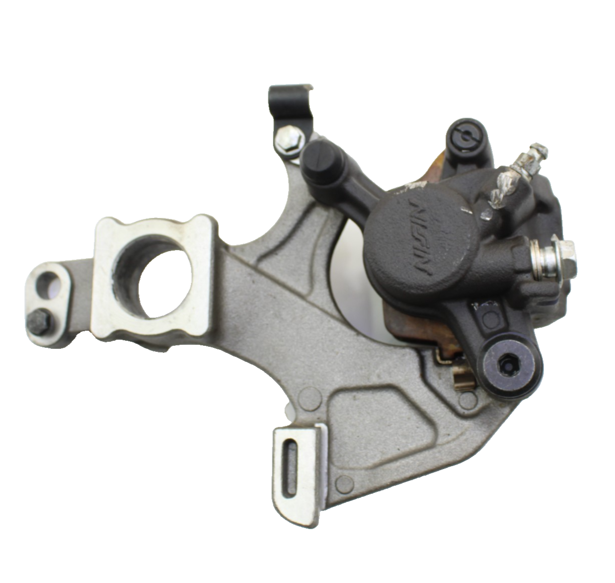 2017 - 2025 SUZUKI GSXR1000 1000R REAR BRAKE CALIPER & BACK BRACKET SILVER STOCK