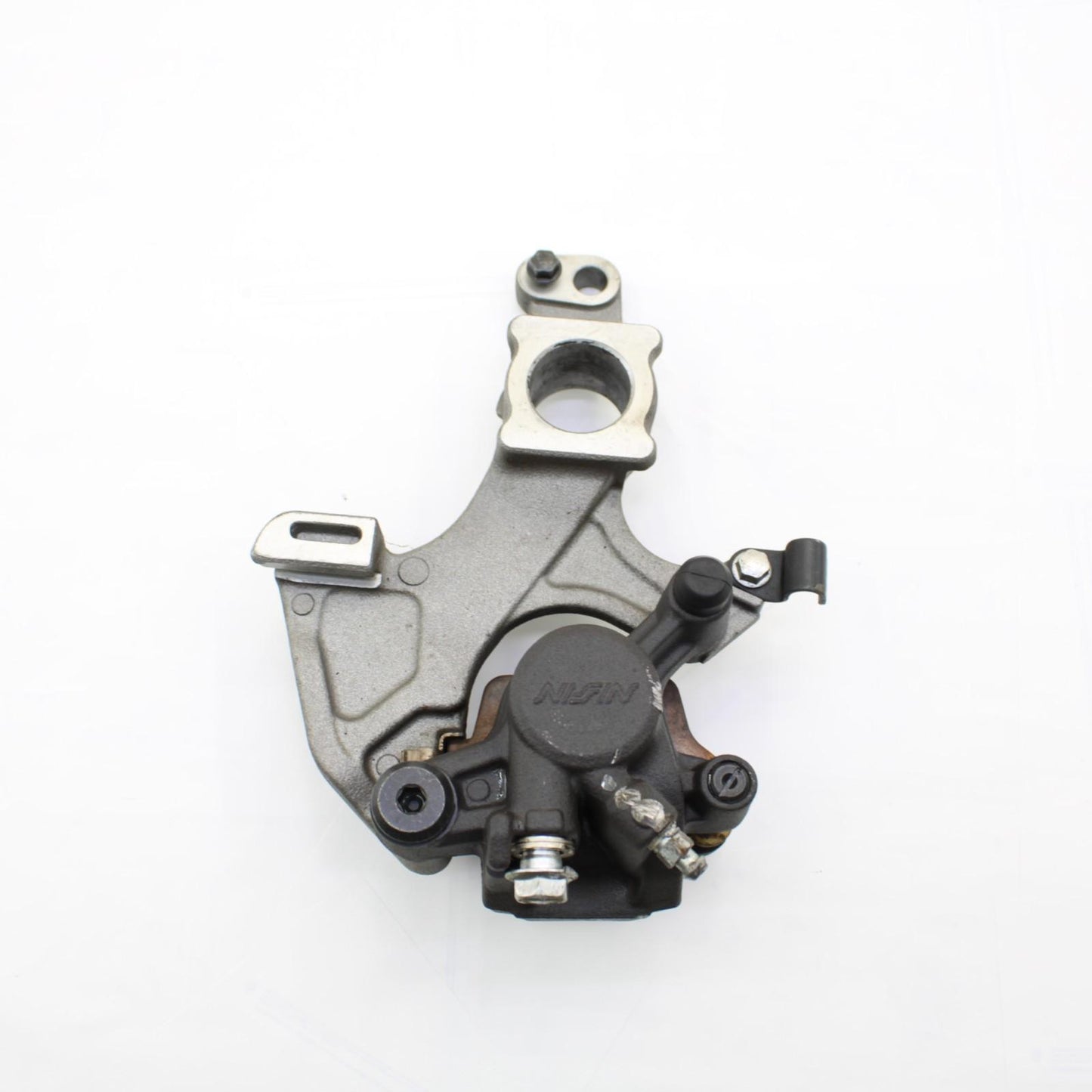 2017 - 2025 SUZUKI GSXR1000 1000R REAR BRAKE CALIPER & BACK BRACKET SILVER STOCK