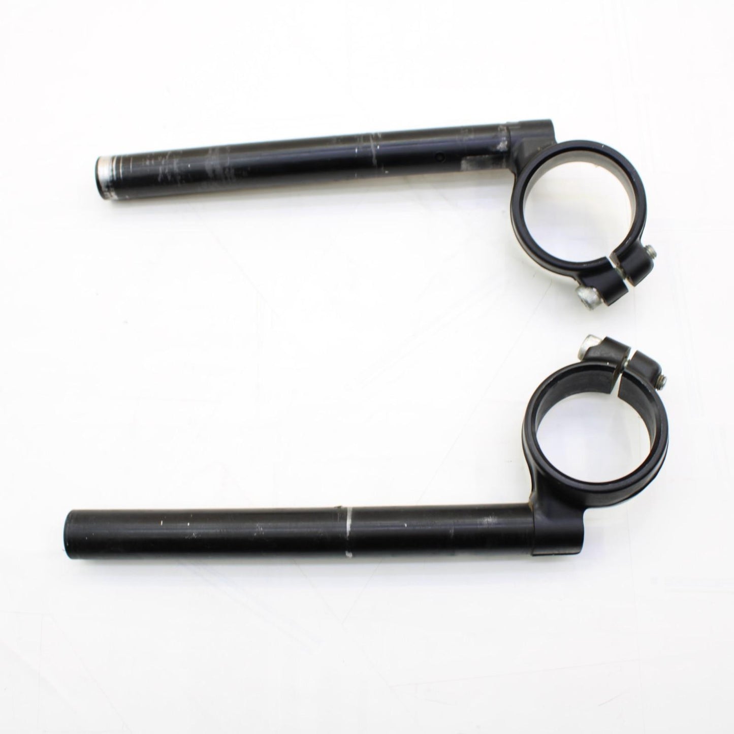 2017 - 2025 SUZUKI GSXR 1000 CLIP ON SET HANDLE BARS LEFT RIGHT SET PAIR BLACK