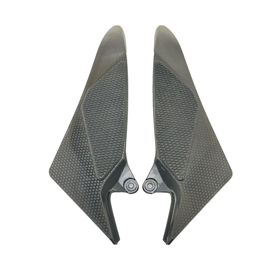 2009 - 2014 YAMAHA YZF R1 SIDE TANK FAIRINGS LEFT RIGHT COWLS SET BLACK STOCK