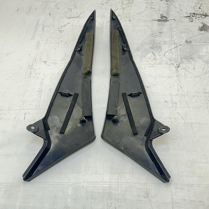 2009 - 2014 YAMAHA YZF R1 SIDE TANK FAIRINGS LEFT RIGHT COWLS SET BLACK STOCK