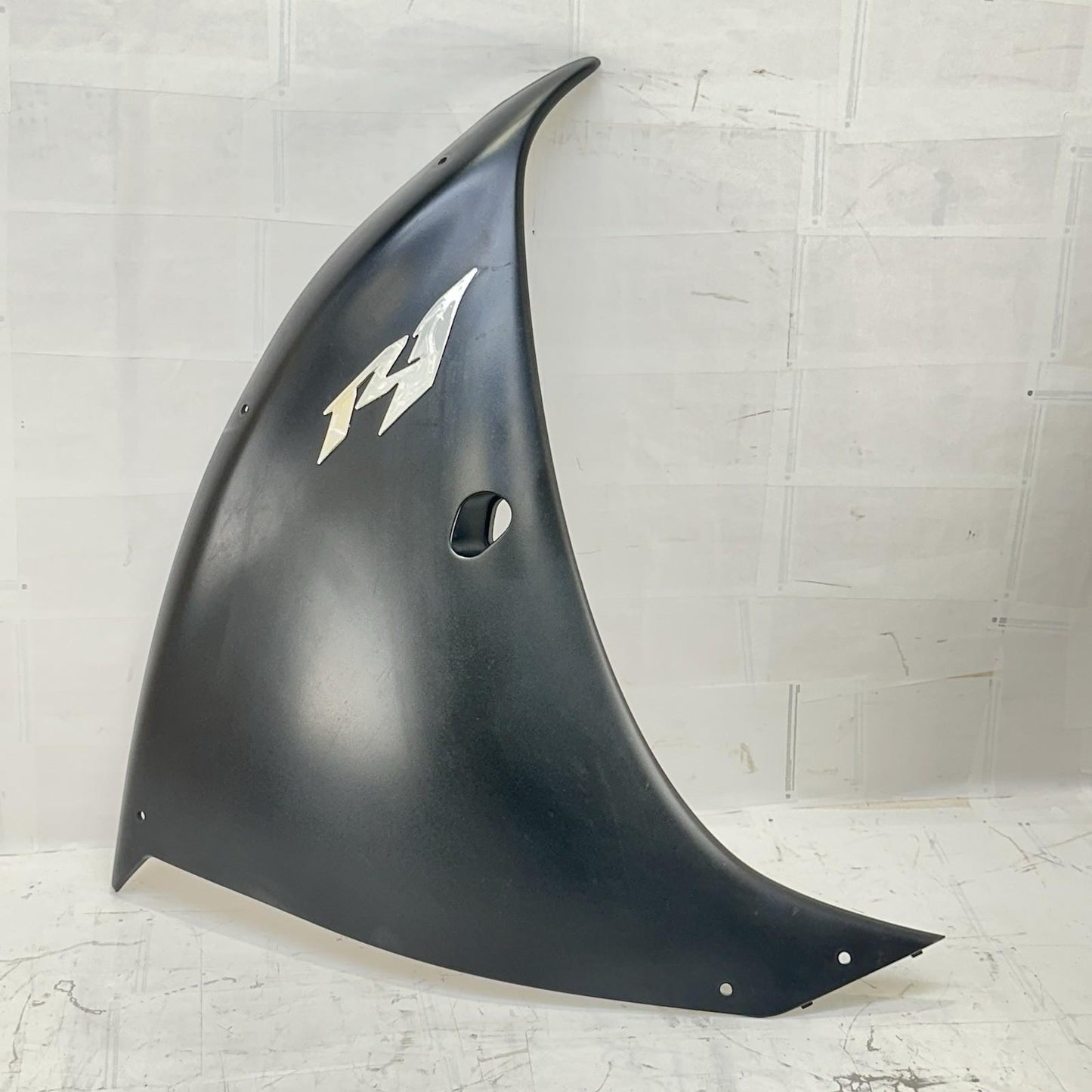 2009 - 2014 YAMAHA YZF R1 SIDE FAIRINGS LEFT RIGHT COWLS PLASTICS BLACK BODY SET