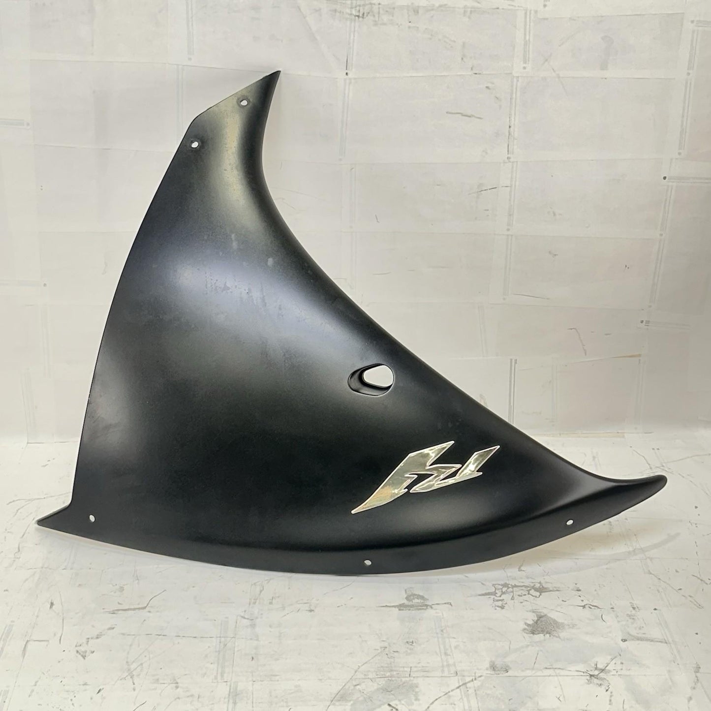 2009 - 2014 YAMAHA YZF R1 SIDE FAIRINGS LEFT RIGHT COWLS PLASTICS BLACK BODY SET