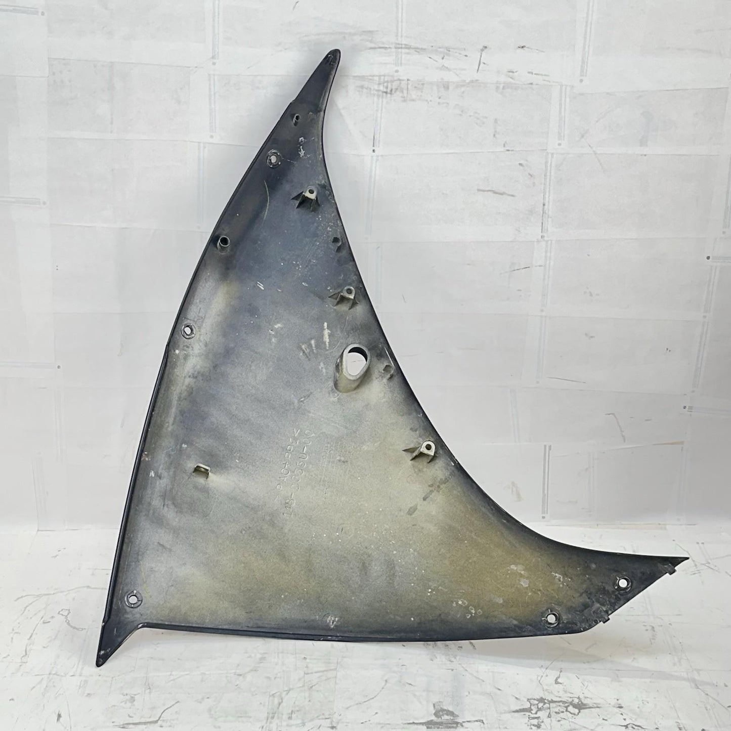 2009 - 2014 YAMAHA YZF R1 SIDE FAIRINGS LEFT RIGHT COWLS PLASTICS BLACK BODY SET