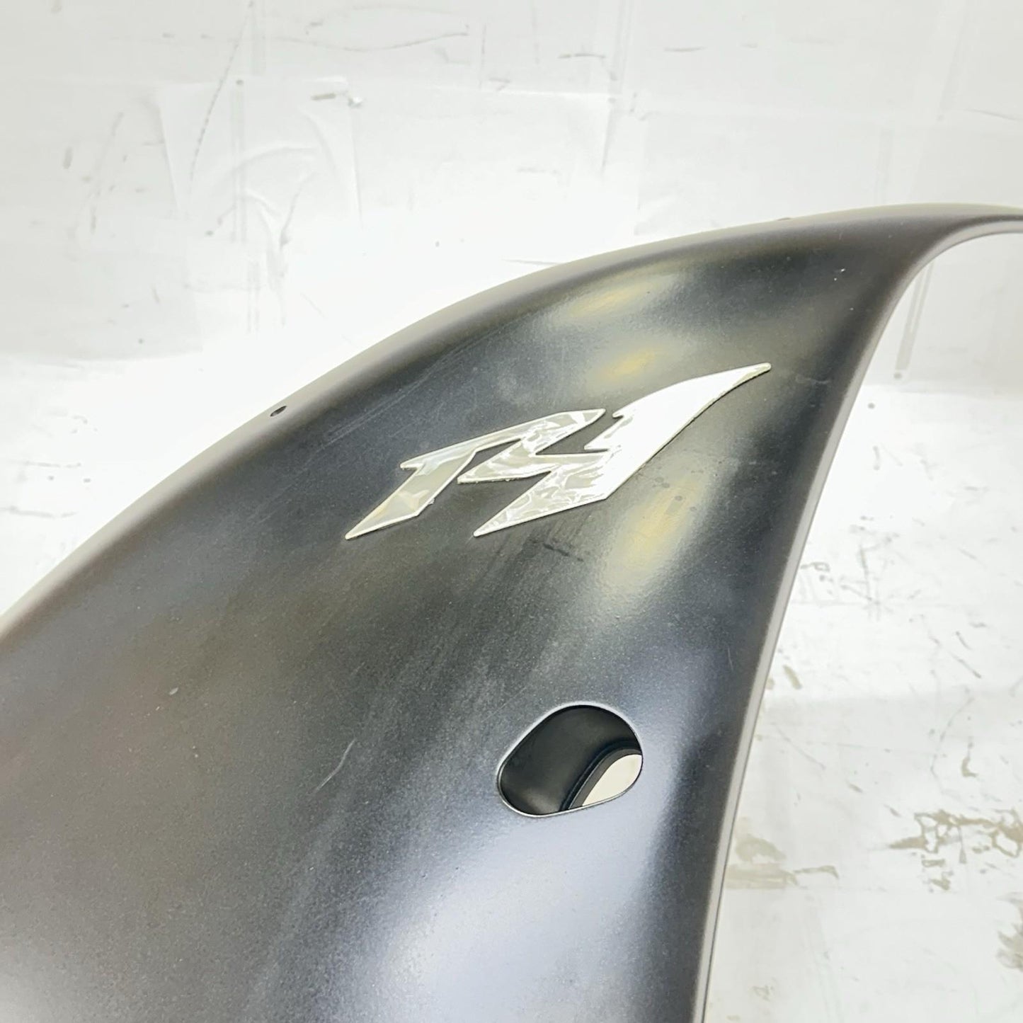 2009 - 2014 YAMAHA YZF R1 SIDE FAIRINGS LEFT RIGHT COWLS PLASTICS BLACK BODY SET