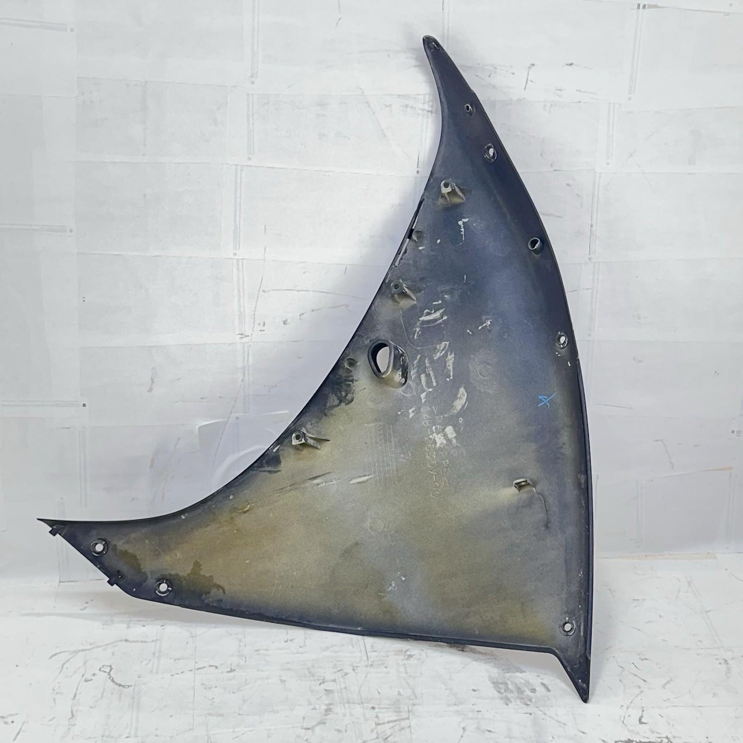 2009 - 2014 YAMAHA YZF R1 SIDE FAIRINGS LEFT RIGHT COWLS PLASTICS BLACK BODY SET