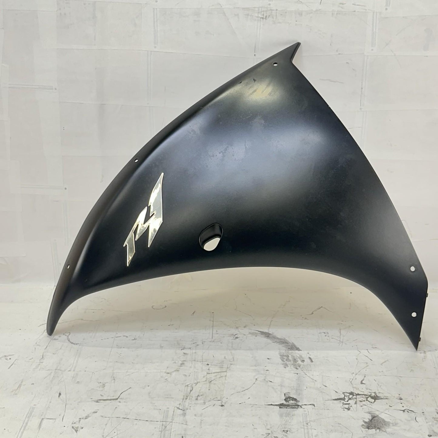 2009 - 2014 YAMAHA YZF R1 SIDE FAIRINGS LEFT RIGHT COWLS PLASTICS BLACK BODY SET