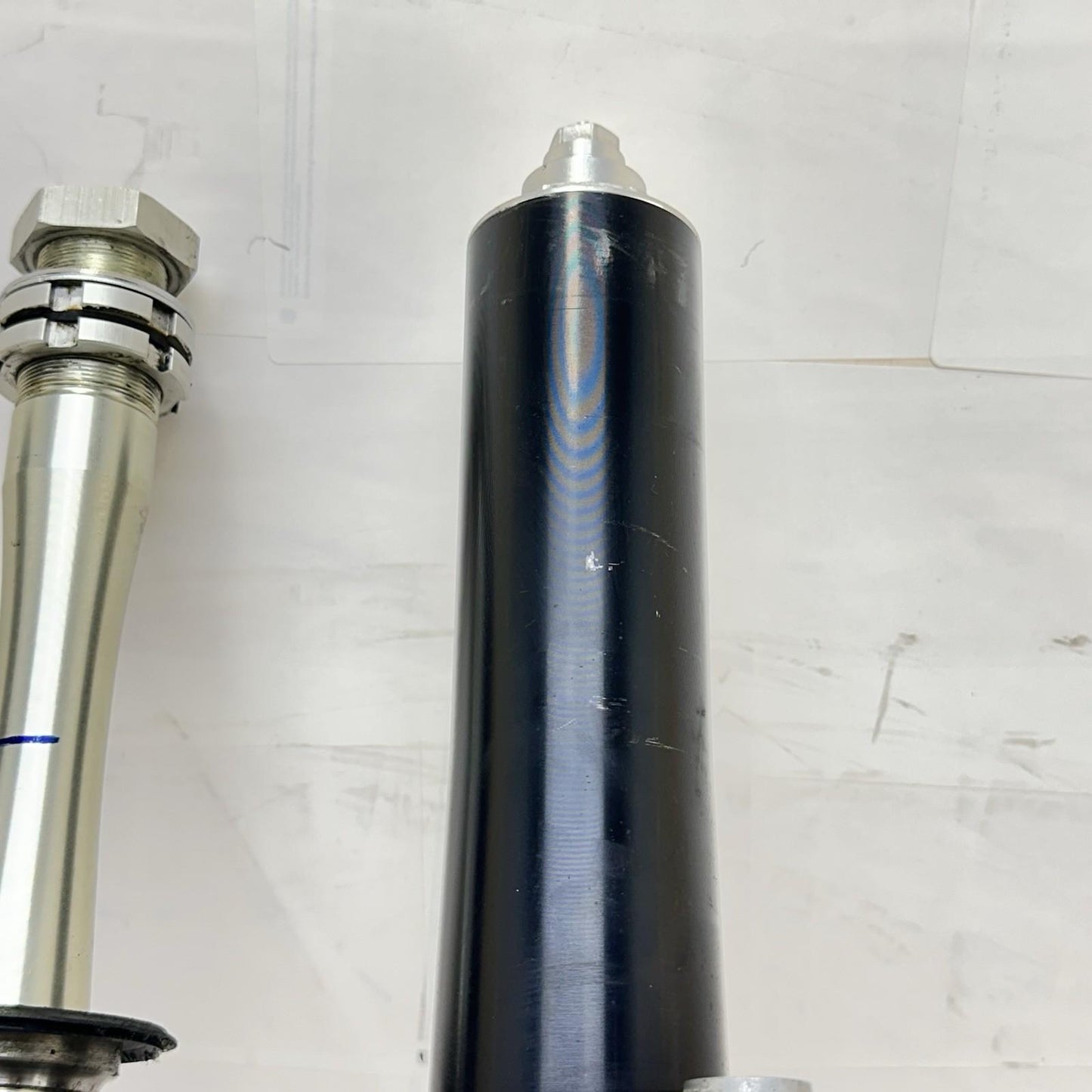 2009 - 2014 YAMAHA YZF R1 FRONT FORKS TRIPLE TREE STEERING STEM SUSPENSION TUBES