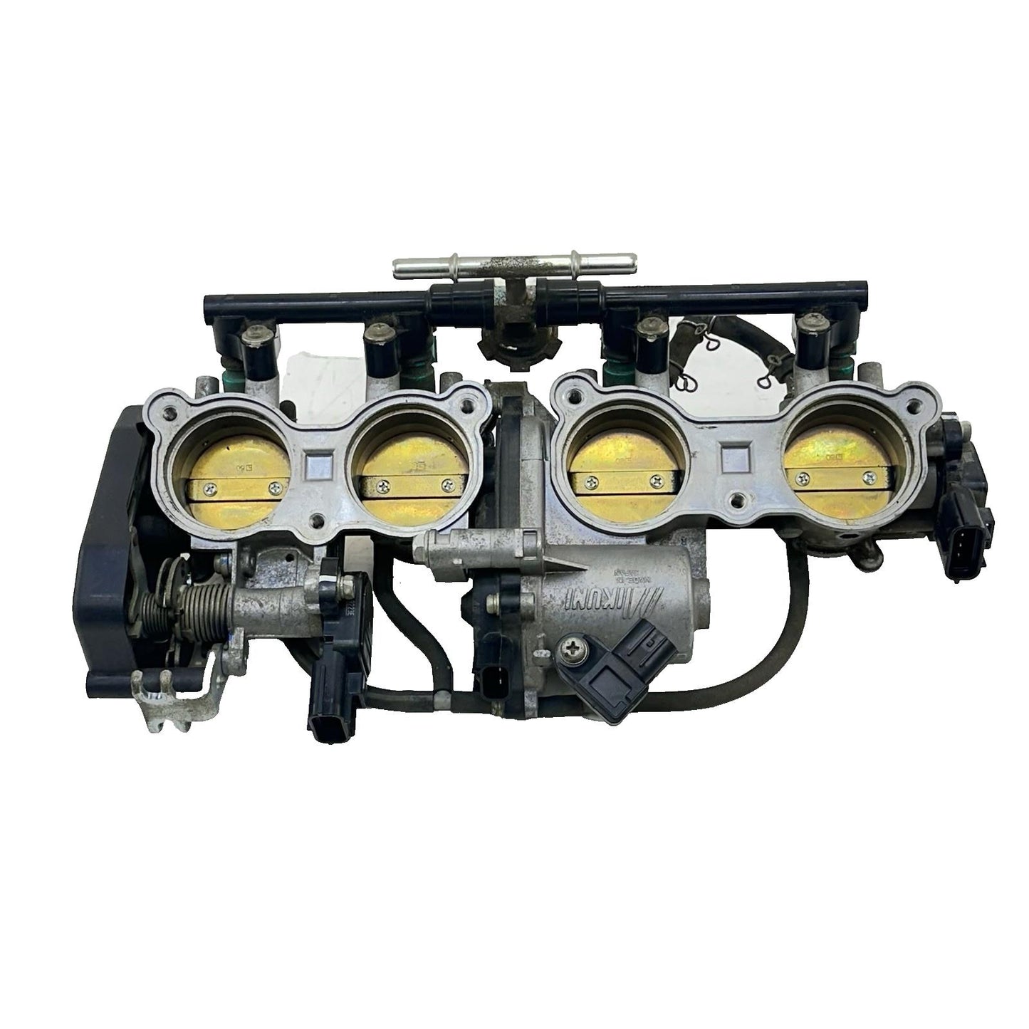 2009 - 2014 YAMAHA YZF R1 THROTTLE BODY MAIN FUEL INJECTION RAILING STOCK