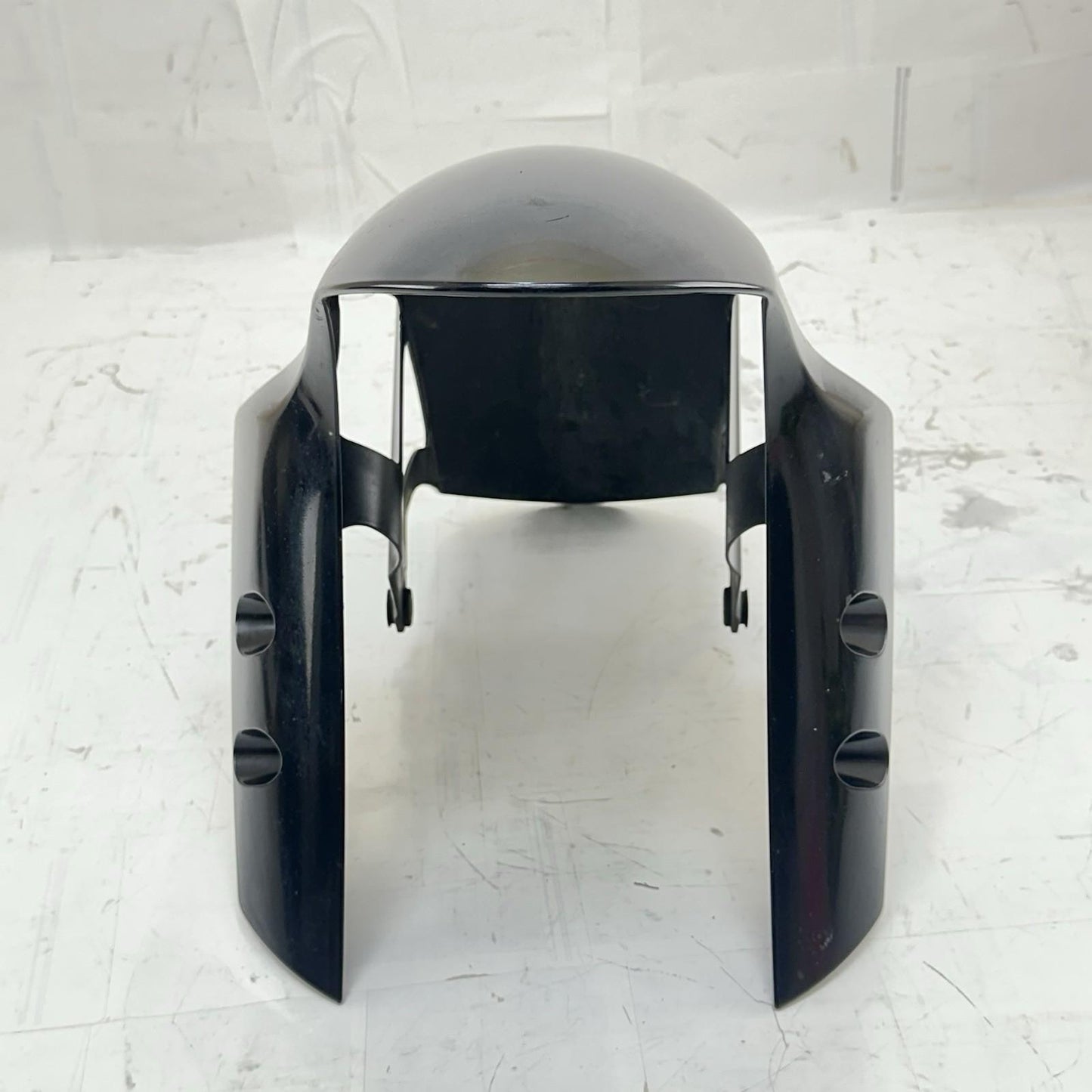 2009 - 2014 YAMAHA YZF R1 FRONT WHEEL FENDER TIRE COVER FAIRING COWL BLACK BOLTS