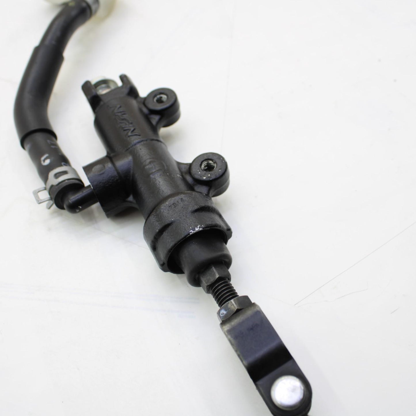 2017 - 2024 SUZUKI GSXR1000 R REAR BACK BRAKE MASTER CYLINDER W RESERVOIR BLACK
