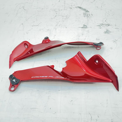 2009 - 2014 YAMAHA YZF R1 SIDE INNER FAIRINGS LEFT RIGHT COWLS PLASTICS RED