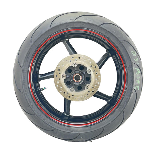 2009 - 2014 YAMAHA YZF R1 REAR WHEEL BACK BRAKE ROTOR DISC RIM TIRE RUBBER STOCK